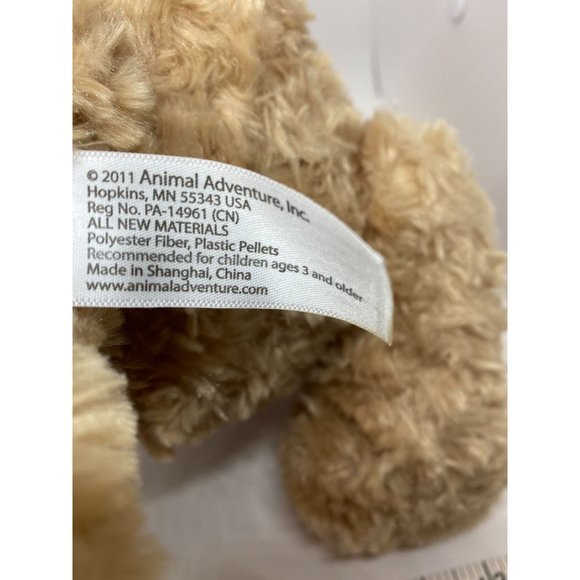 Animal Adventure Plush Bear I Am Loved Scarf Bag Satchel 14" - Picture 10 of 11